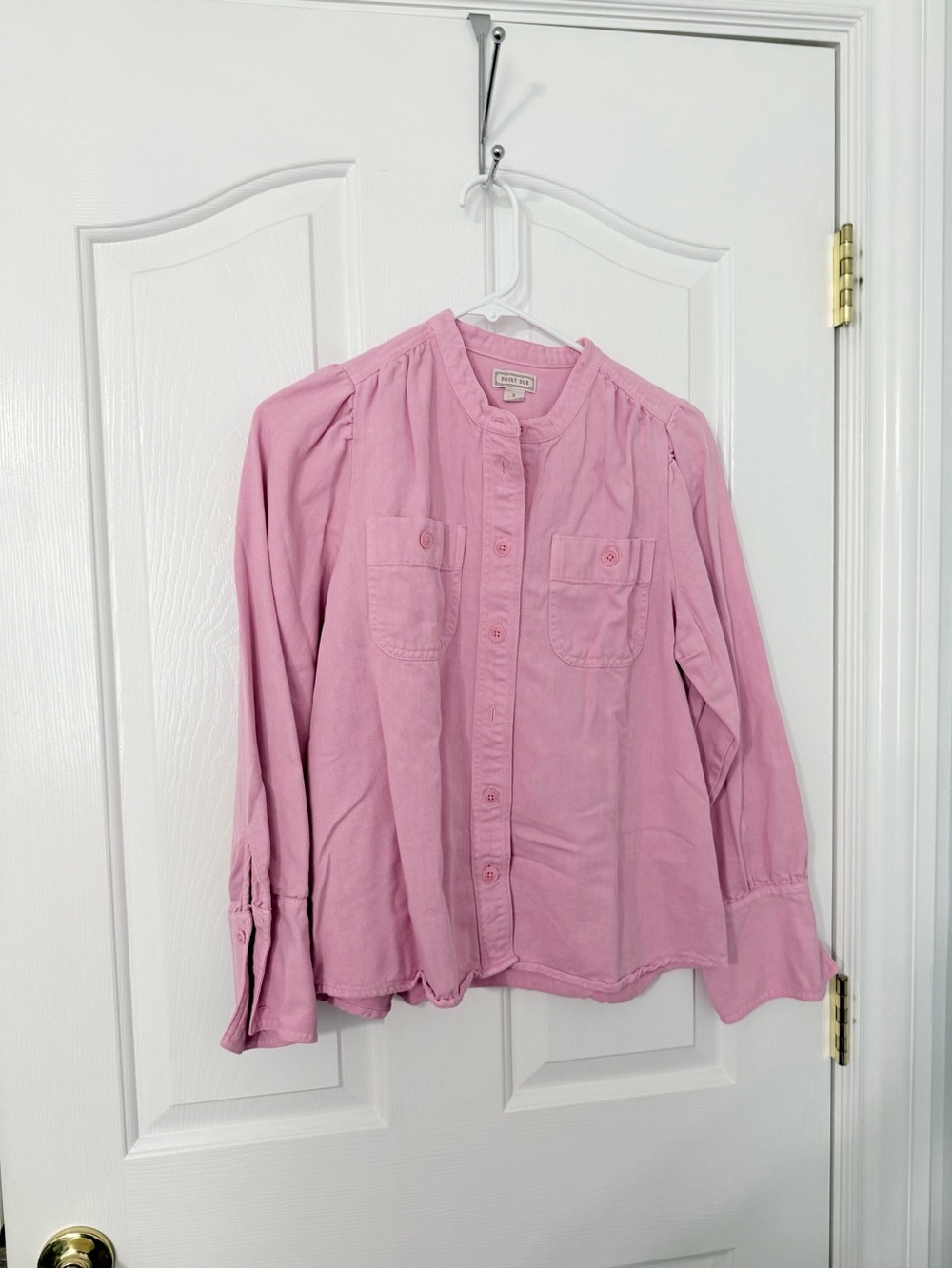 J. Crew Pink Button-Down Shirt